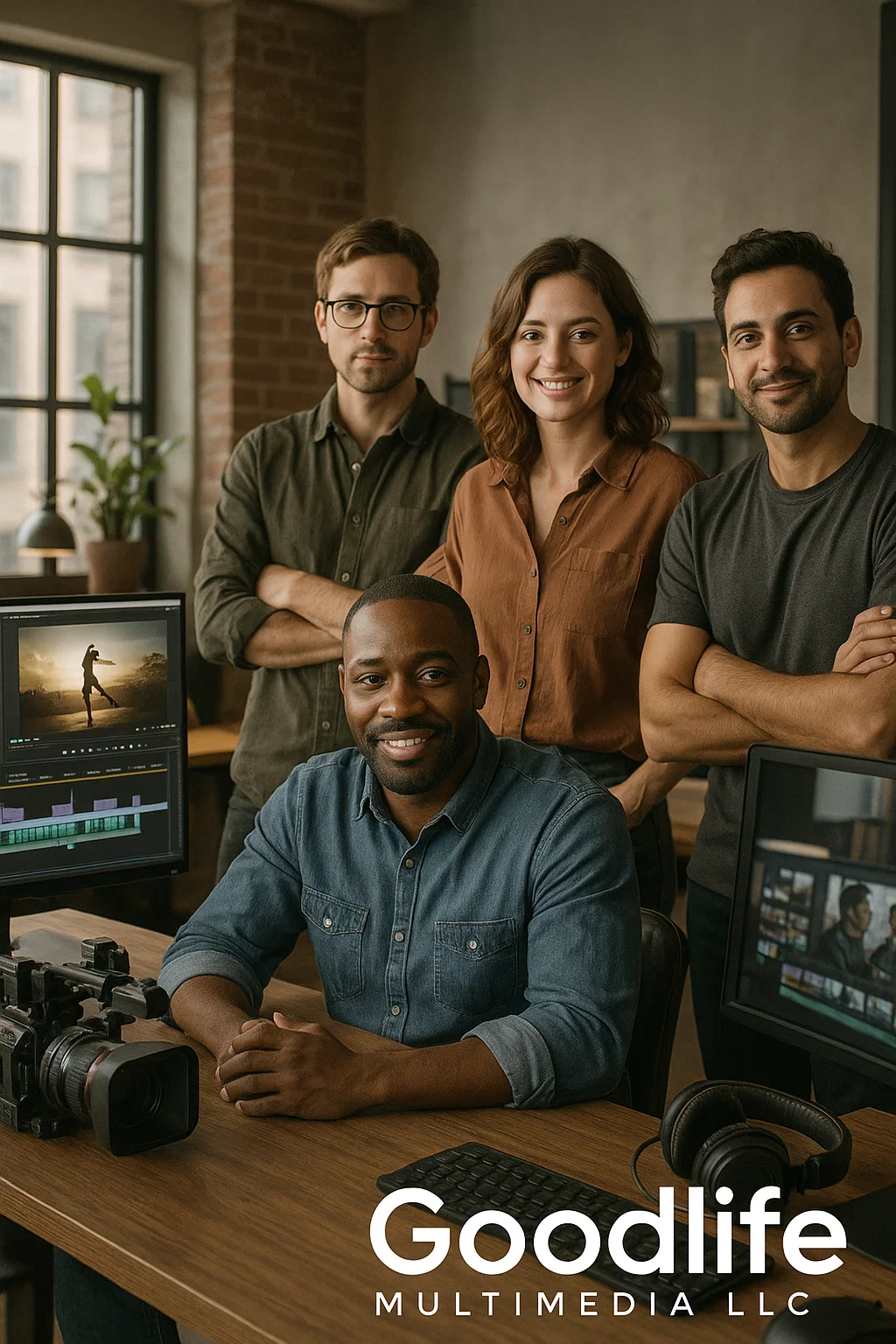 Post production workspace concept